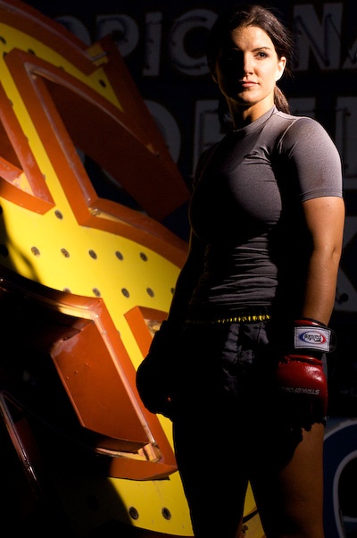 Gina Carano в ринге